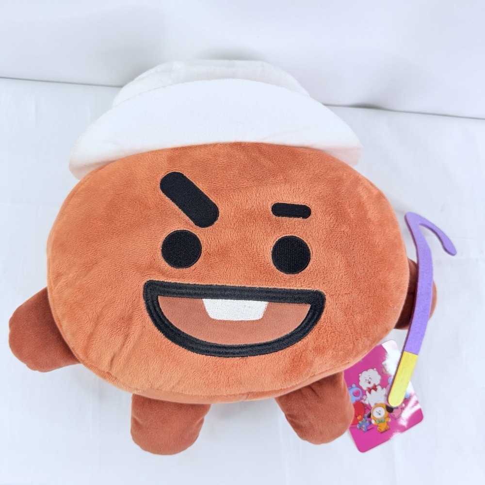 BT21 Line Friends‎ Friendly Shooky Hat & Cane Suga 12" BTS Plush